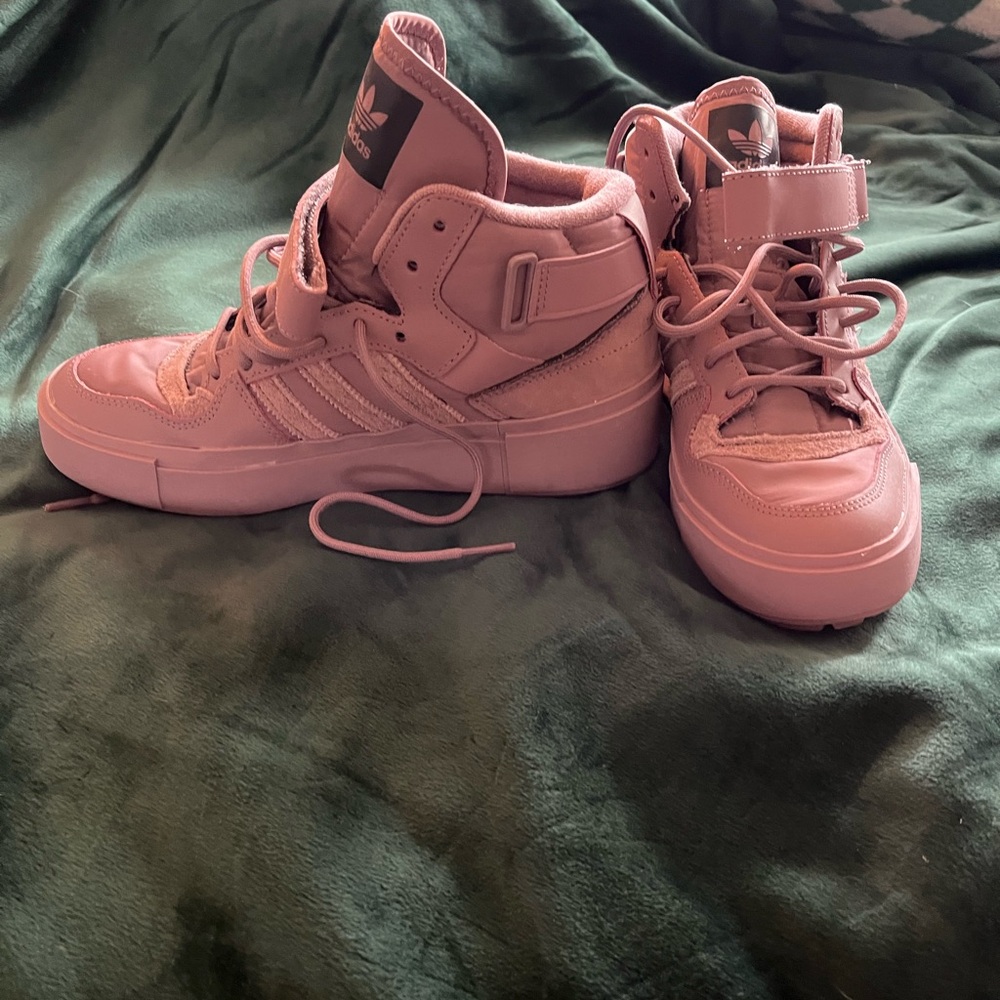 Adidas Women’s Forum Bonega X, Purple High Top Sneakers